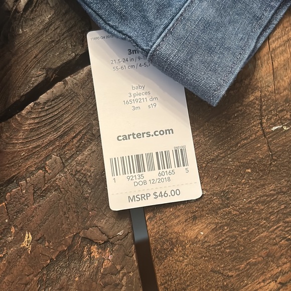 Carter’s Boys 2 piece set NWT 3months - Picture 4 of 5